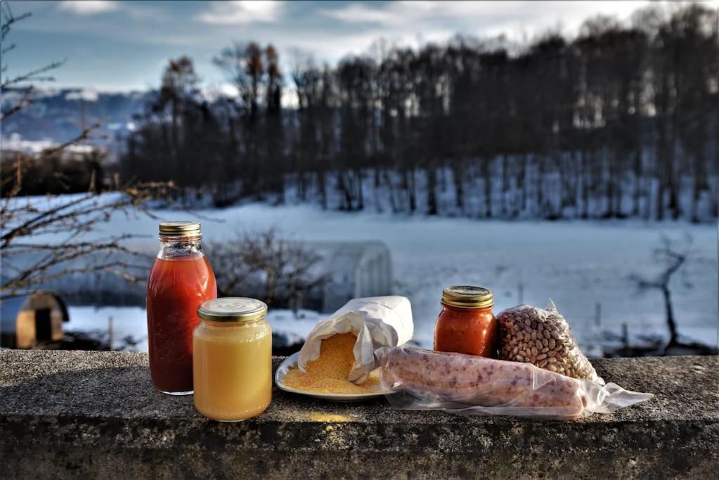 Double Bedroom, Kitchen, Bathroom In Organic Farm ベッルーノ エクステリア 写真